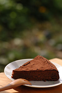 喫茶うぃすかぁさん特製のケーキ