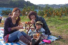 仲良しママさんと可愛い僕